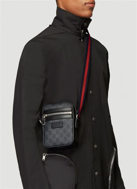 gucci bag crossbody mens|Gucci bag men's ioffer.